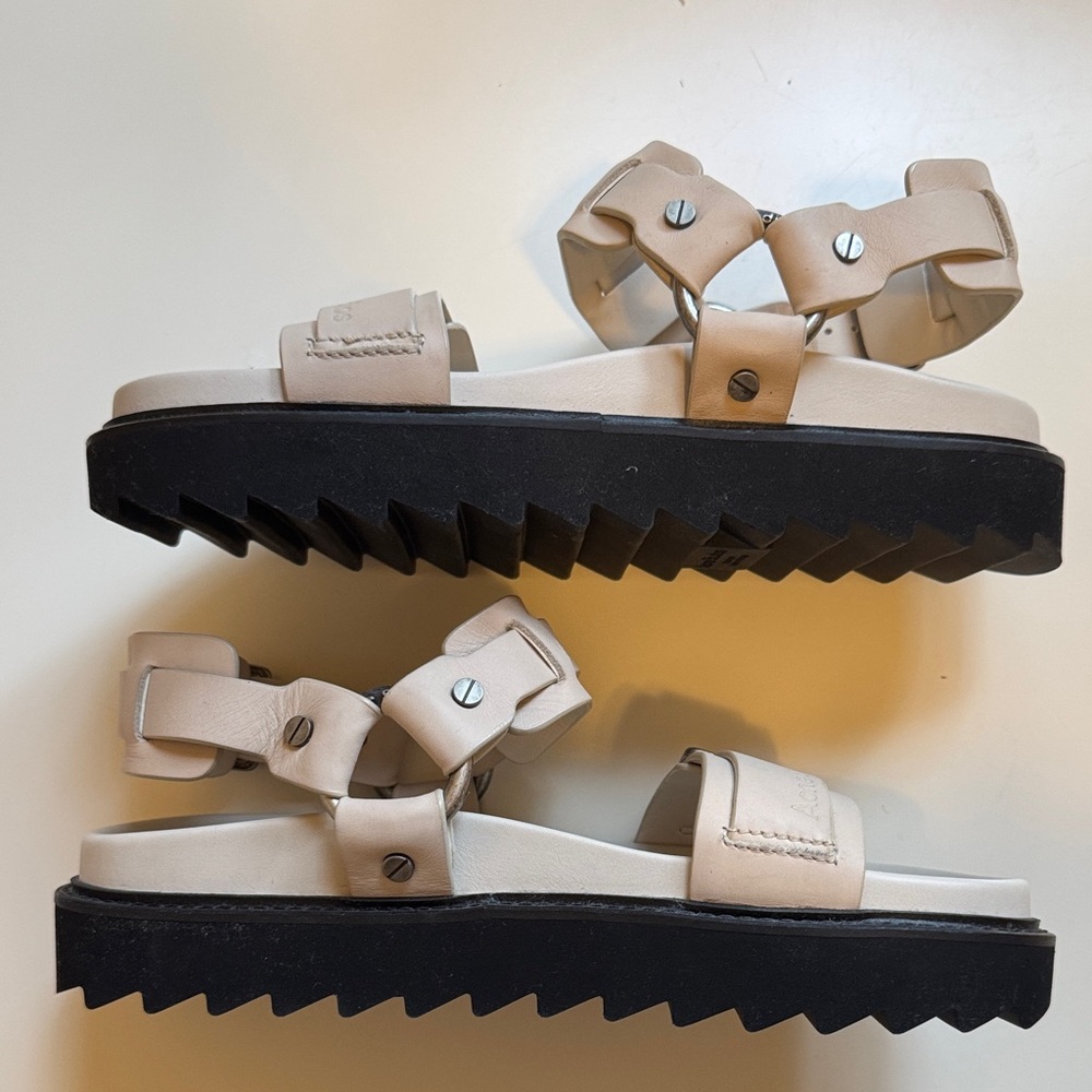 Acne Studios Balius Harness Sandal in Creme in Size 38 * BRAND NEW - Picture 9 of 12